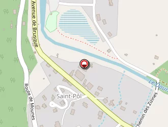 Carte de Prieu à Camarès