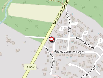 Carte de La Maison De La Prade à Messanges