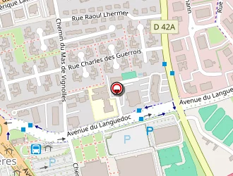 Carte de C&a à Nîmes