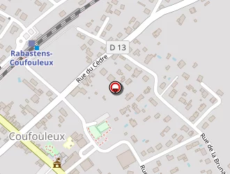 Carte de Ats C'ok à Coufouleux