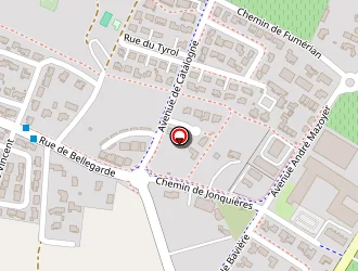 Carte de Cornelle Michel à Manduel