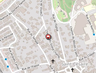 Carte de Sp Bachevalier Societe Peinture à Nîmes