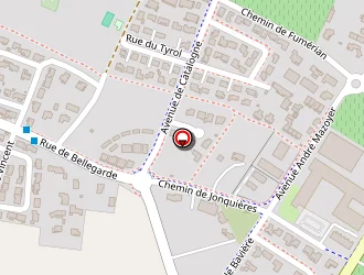 Carte de Collège Manduel à Manduel