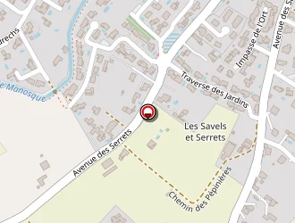 Carte de Bastide De L'adrech à Manosque