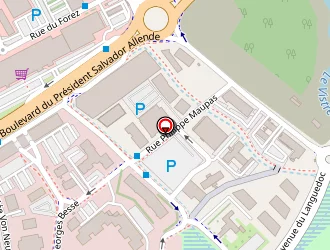 Carte de Nosopharm à Nîmes