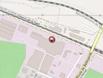 Carte de Cazolive Transports à Manduel