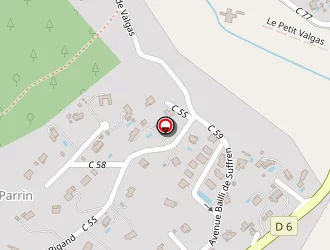 Carte de Installations Sportives De Ferrayonne à Pierrevert