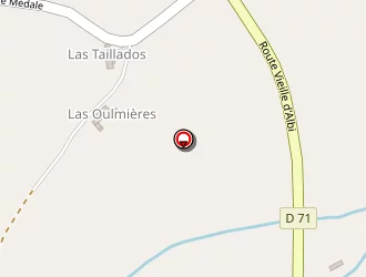 Carte de Roques Francis à Lombers