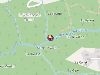 Carte de Sananes Jacques à Saint-blaise