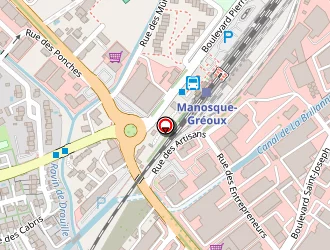 Carte de 123comptaonline à Manosque