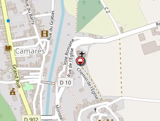 Carte de Alsist à Camarès