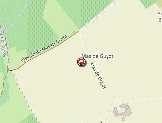 Carte de Domaine De Guyot à Fontanès