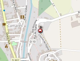 Carte de Condamines Georgette à Camarès