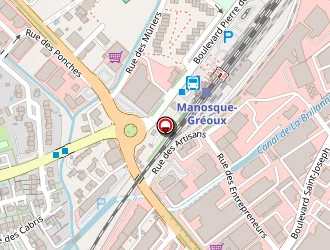 Carte de Le Clos Du Rock à Manosque