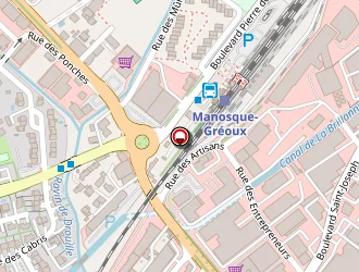 Carte de Pagliano Fils à Manosque