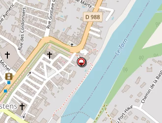 Carte de La Renaissance à Rabastens