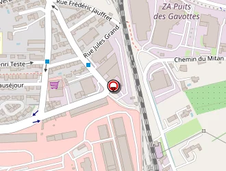 Carte de Dhl Freight France à Cavaillon