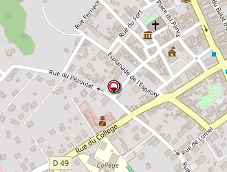 Carte de Gymnase à Grisolles