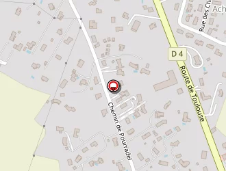 Carte de Gîtes Des Palombes à Fronton