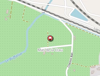 Carte de Egac à Manduel