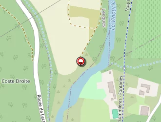 Carte de Château La Clotte-fontane à Salinelles