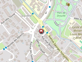 Carte de Bourjac Elagage à Manosque