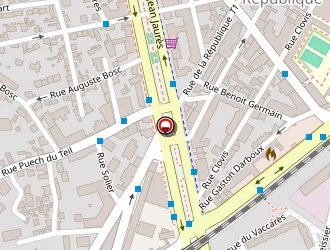 Carte de Videofutur à Nîmes