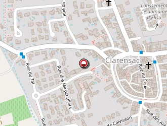 Carte de La Cigale à Clarensac