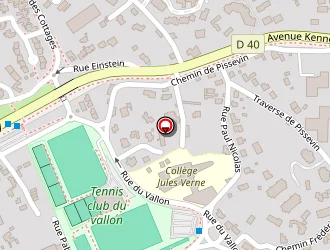 Carte de Espace Social à Nîmes