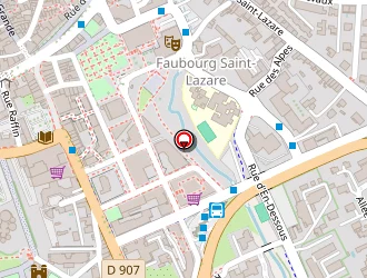 Carte de Edf à Manosque