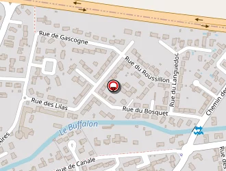 Carte de Serquera Richard à Rodilhan