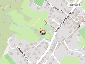 Carte de Vidal à Carnas