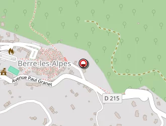 Carte de Martinez à Berre-les-alpes