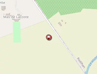 Carte de Commune De Rodilhan (commune) à Rodilhan