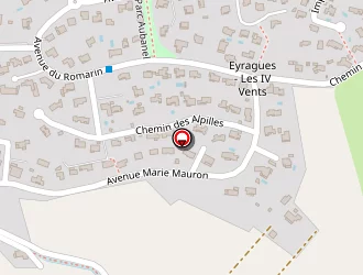 Carte de La Bastide à Eyragues