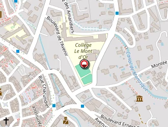 Carte de Tribunal D'instance Greffe Permanent à Manosque