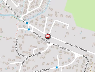 Carte de B&b Martin à Eyragues