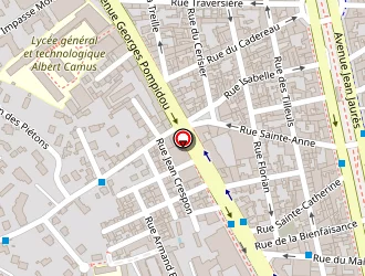 Carte de Pradier Maxime à Nîmes