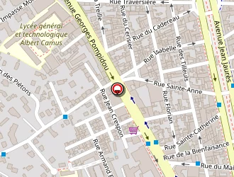 Carte de J. Calia à Nîmes