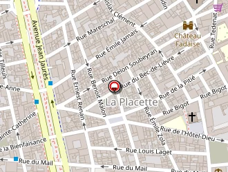 Carte de Michel Barbara à Nîmes