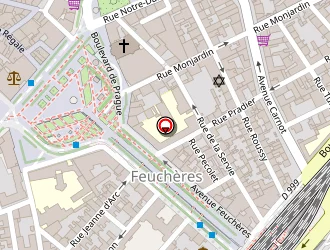 Carte de Préfecture Du Gard à Nîmes