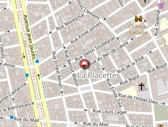 Carte de Le Petit Baobab à Nîmes