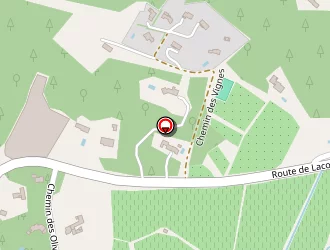 Carte de Gîtes Morello à Ménerbes