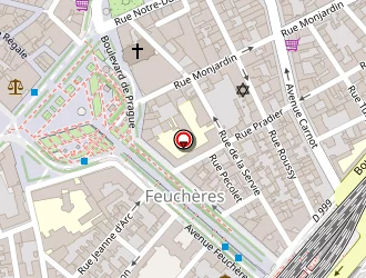 Carte de La Poste à Nîmes