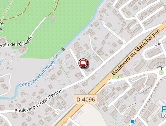 Carte de E2z'elle' à Manosque