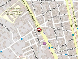 Carte de Shiva Denim Services à Nîmes