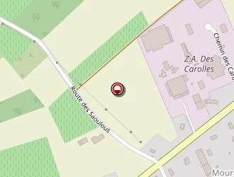 Carte de Les Terres Blanches à Villaudric