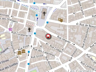 Carte de La Cigale à Nîmes