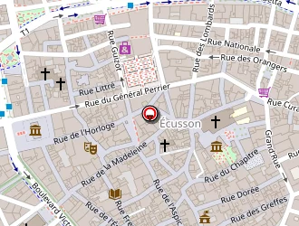 Carte de Audika à Nîmes