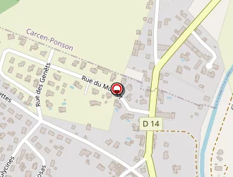 Carte de Guedes David à Tartas